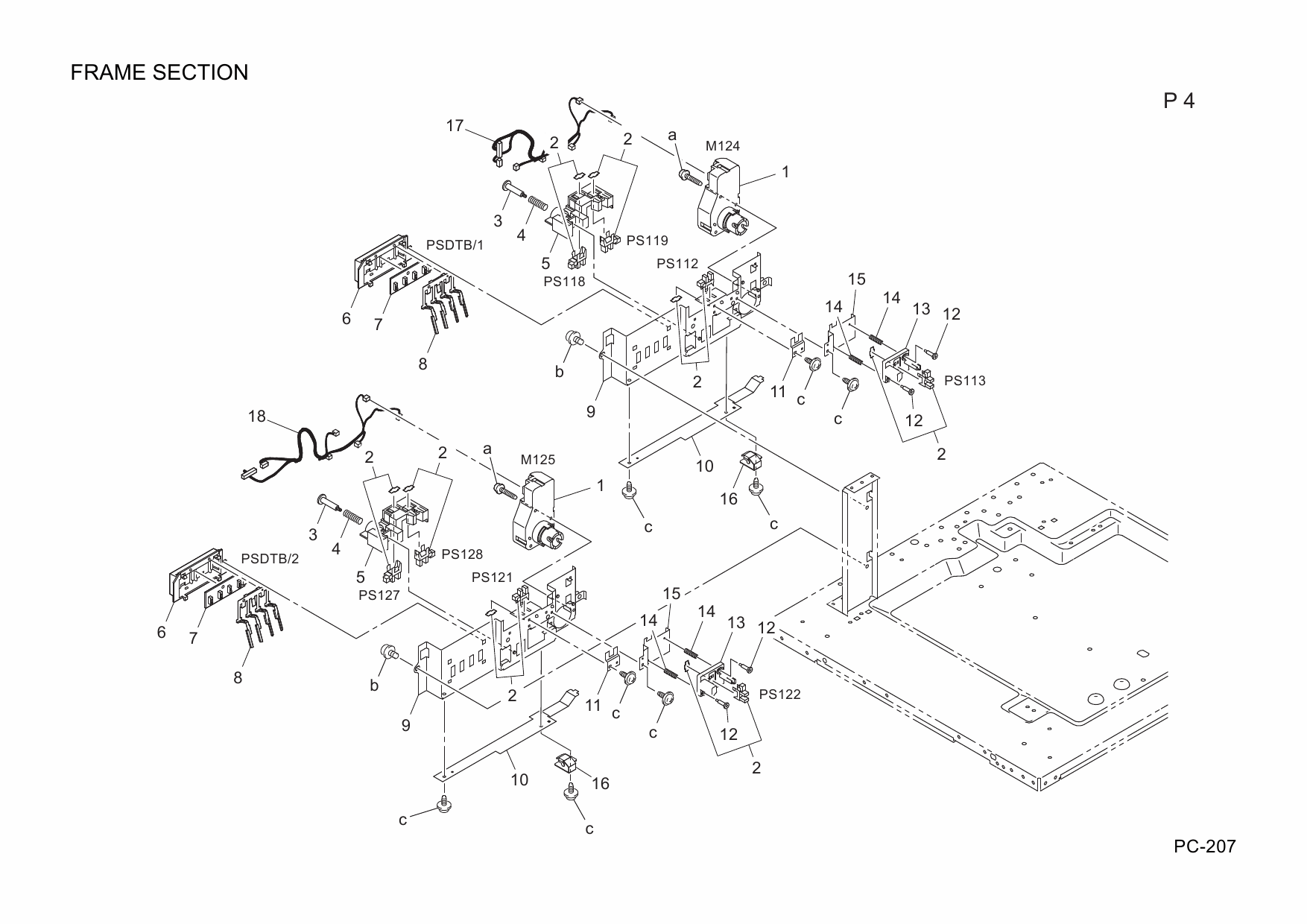 Konica-Minolta Options PC-207 A0XW002 Parts Manual-4